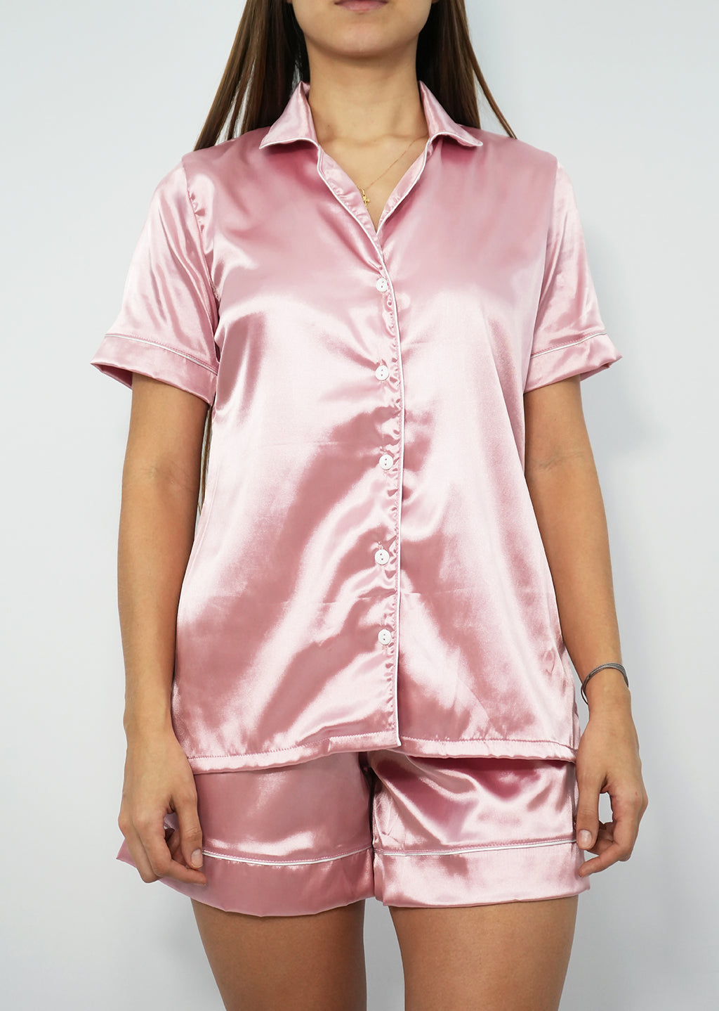 Rosegold satin pajama