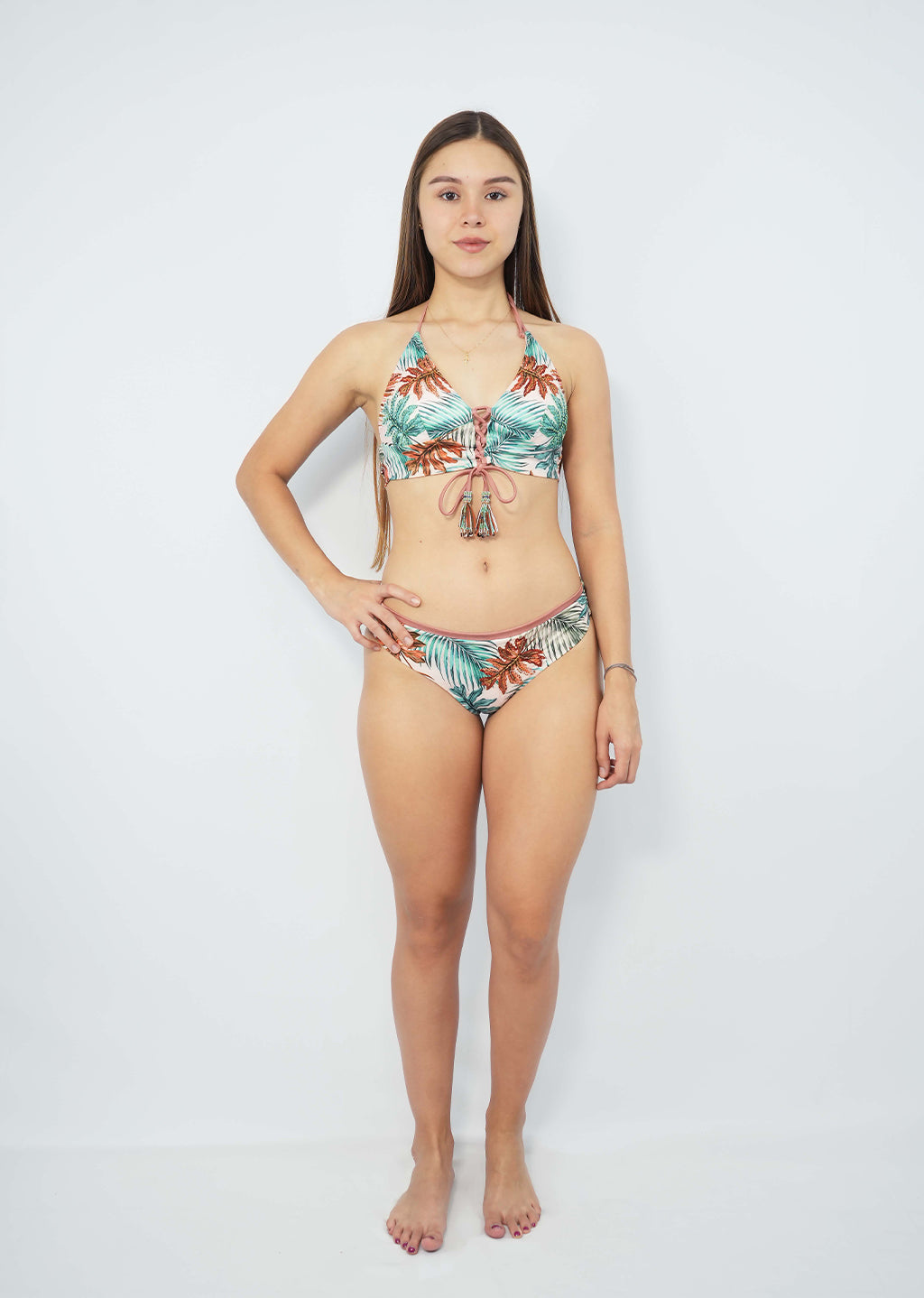 Tropical swimming suit