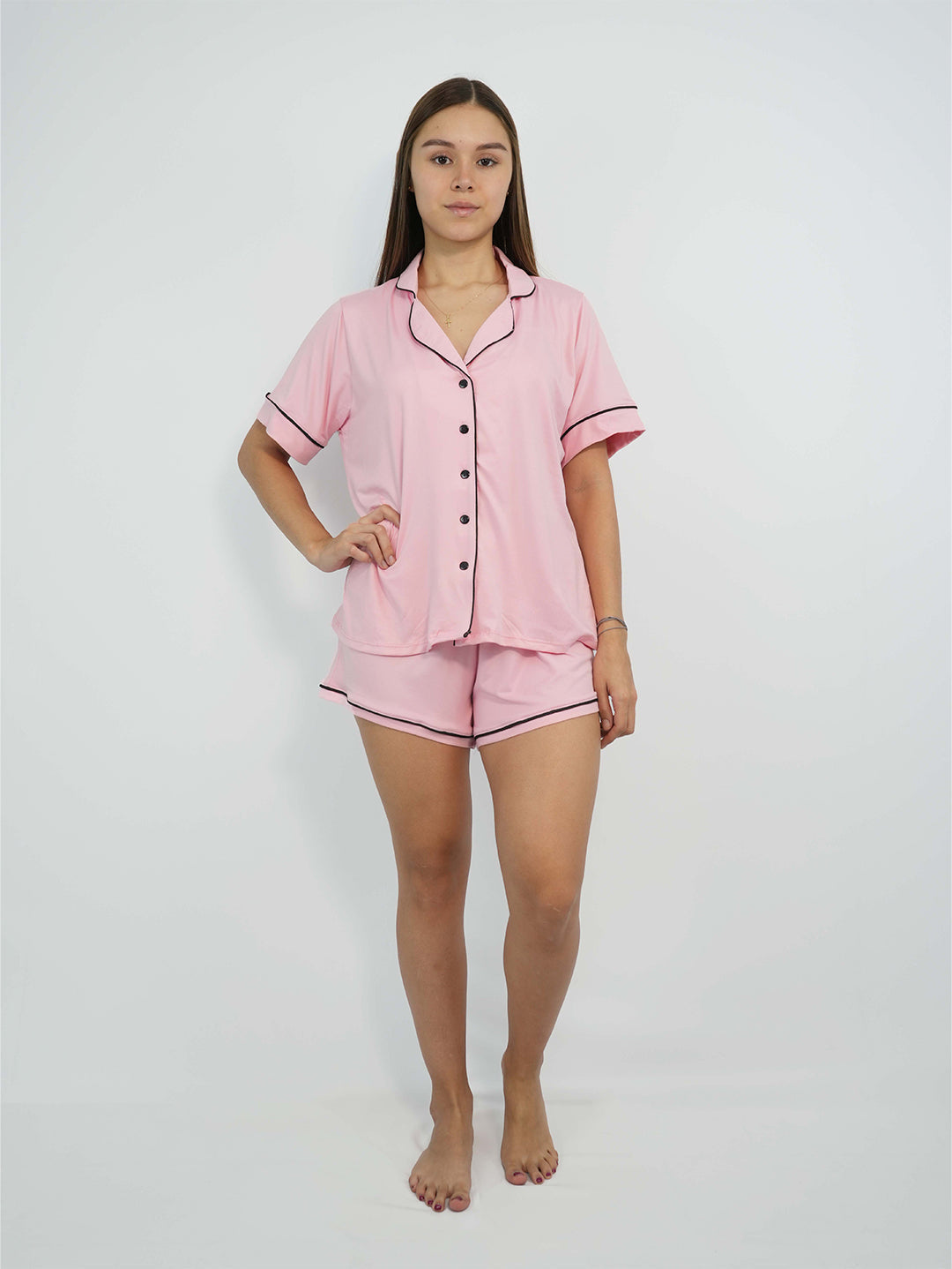 Light pink peach skin pajama